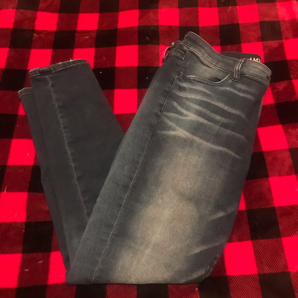 AE Dark Blue Jeggings 14 SWIPE FOR CORRECT COLOR